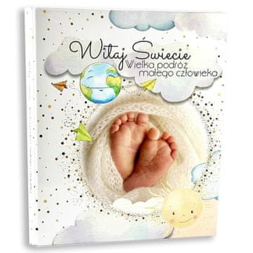 shumee Lasten albumi kansiossa - HELLO WORLD Pienen ihmisen suuri matka