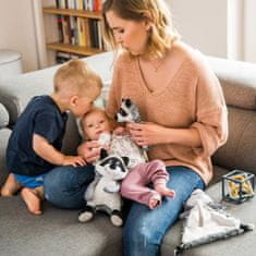 shumee Babyono Racoon Rocky pehmolelu tuttipidikkeellä
