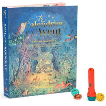 shumee Adventtikalenteri projektorilla ja satuilla BIG FAMILY La Grande Famille, Moulin Roty