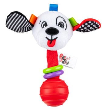 shumee Sensory Dog Rattle, Balibazoo