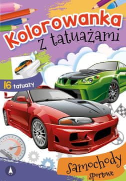 shumee Urheiluauton tatuointien värityssivu