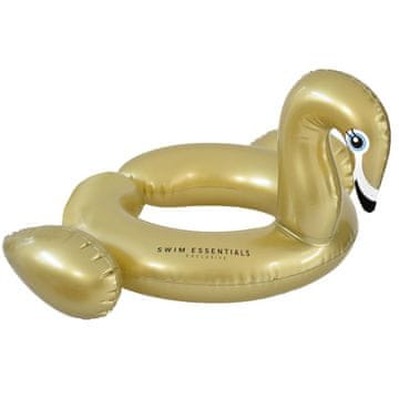 shumee Puhallettava kultainen joutsen - uimarengas 55 cm, The Swim Essentials