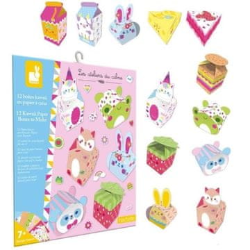 shumee KAWAII BOXES paperiaskartelusarja 7+, Janod