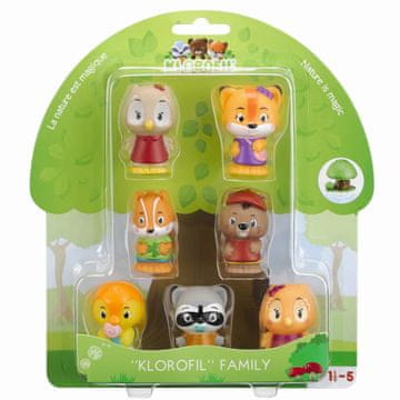 shumee Klorofil Animals - 7 hahmon sarja