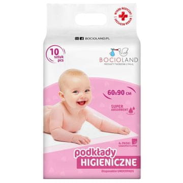 shumee Kertakäyttöiset hygieniatyynyt 90x60, 10 kpl pakkaus, Bocioland