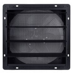 Stenski aksialni ventilator 220V z regulatorjem in žaluzijami premera 350 mm, Pretok zraka: 1180 m3/h