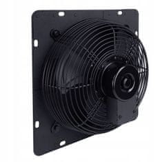 Stenski aksialni ventilator 220V z regulatorjem in žaluzijami premera 350 mm, Pretok zraka: 1180 m3/h