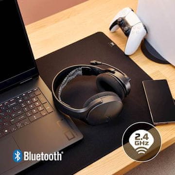 HP HyperX Cloud Jet slušalke, gaming, brezžične, svetlo modre (AM7A0AA)