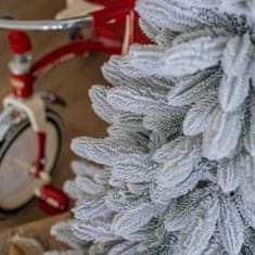 Bellushortus Umetno skandinavsko smrekovo božično drevo, gosto, zasneženo, v loncu 80 cm