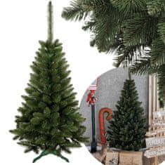 sarcia.eu Umetna smreka Milano, gosto drevo + podstavek, realistična 150 cm
