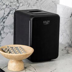 Adler 42W enovratni prenosni turistični hladilnik 4L 12-230V črn