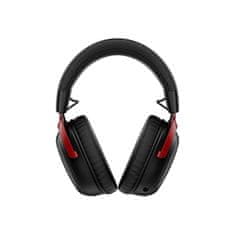 HP HyperX Cloud III slušalke, brezžične, črne-rdeče (A59Z0AA)