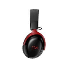 HP HyperX Cloud III slušalke, brezžične, črne-rdeče (A59Z0AA)