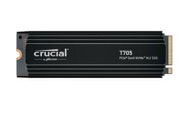 Crucial T705 SSD disk s hladilnikom, 4TB, PCIe Gen5, NVMe M.2