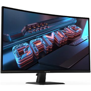 Gigabyte Monitor 80 cm (31,5) GS32QCA 2560x1440 Curved Gaming 180Hz VA 1ms 2xHDMI DisplayPort sRGB120% FreeSync