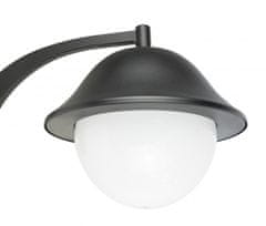 shumee Ulična/parkirna svetilka 310 cm 2xE27 črna IP43 SU-MA Prince OGMW 2 O-BD