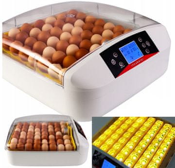 shumee INKUBATOR ZA JAJCA, PERUTNINO, PTICE, 56 kosov, LED TERMOSTAT