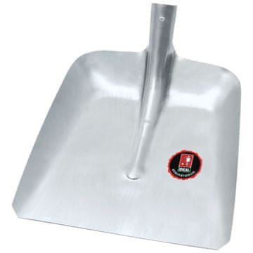 shumee Jeklena lopata z robom brez ročaja 380x380 mm