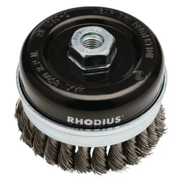 Rhodius Jeklena žična krtača, premer 65 mm, M14