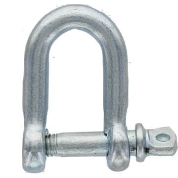 shumee Objemka, ravna, pocinkana, Ø 8 mm, 10 kos. 460508/10