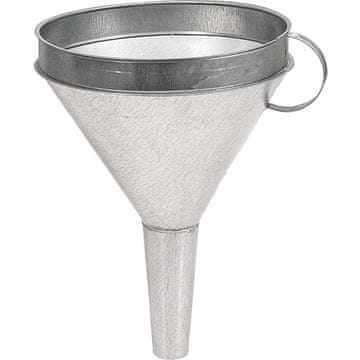 shumee Velik, raven, močan kovinski lijak, FI=23CM, CINKANO