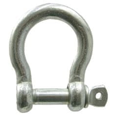 Zaponka omega iz pocinkanega jekla, premer 5 mm, 460605 x 10 kosov