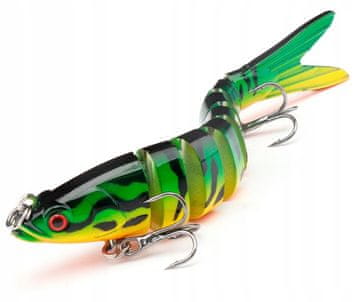 shumee Vobler PIKE ZANDER Jointed Sinking F146 GREEN