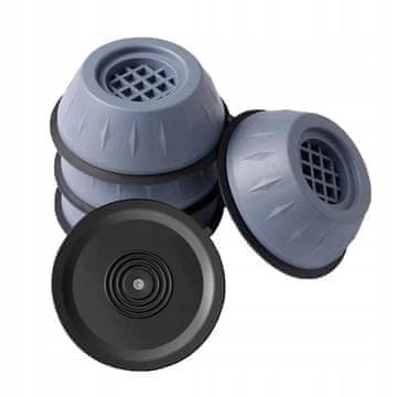 shumee NOŽICE ZA PRALNI STROJ IN HLADILNIK Antivibracijske XXL 4 kosi