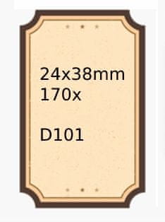 shumee Nalepke NIIMBOT za D101 24*38 mm 170 kosov