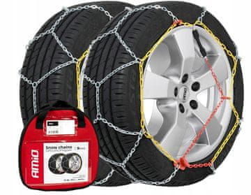 shumee SNEŽNE VERIGE ZA KOLESA 195/65R15 185/80R14 R13 R14 R15 9mm KNS-80