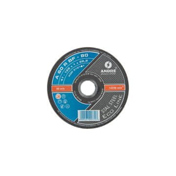 ploščati rezalni disk za jeklene materiale 125 x 1 x 22 mm 40230222