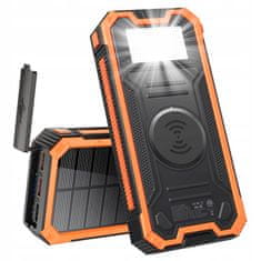 shumee SOLARNI POWERBANK 4xUSB 20000mAh 20W INDUKCIJSKI IP65