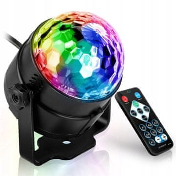 shumee DISCO KROGLA RGB LED DISCO PROJEKTOR ZA ZABAVO