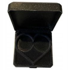 shumee KLASIČNI ZLATI POROČNI PRSTANI IZ JEKLA 316L, PAR, 2 čudovita kosa