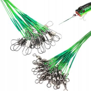 shumee KOMPLET JEKLENIH VODILCEV 10 KOSOV 7 kg ZELENI 15 cm