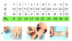 shumee ZLAT POROČNI PRSTAN IZ JEKLA 316L št. 19