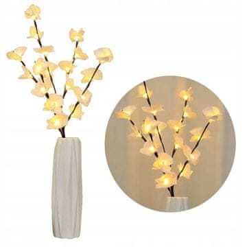 shumee LED CVETJE DEKORATIVNO DREVO SREČE BOŽIČNE LUČKE OKRAS ZA BOŽIČNO DREVO XXL