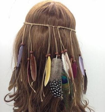 shumee Indijski okras za lase, čudovit vzorec C