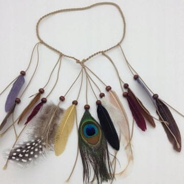 shumee Vzorec pernatega naglavnega traku za lase C