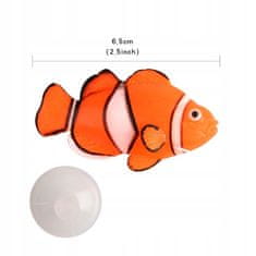 shumee DEKORACIJA ZA AKVARIJ UMETNE RIBICE PLAVAJOČI NEMO