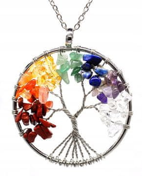 shumee OGRLICA Drevo življenja Sreča MINERALI Amulet