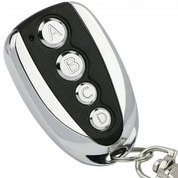 shumee SAMOKOPIRAJOČI DALJINSKI UPRAVLJALNIK Alarmna vrata 433MHz KLONIRANJE