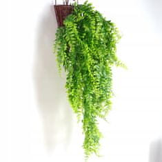 shumee UMETNA HIŠA IZ PRAVI Viseča praprot XL Velika REALISTIČNA