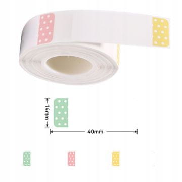 shumee Termične nalepke NIIMBOT 14*40 mm 160 kosov