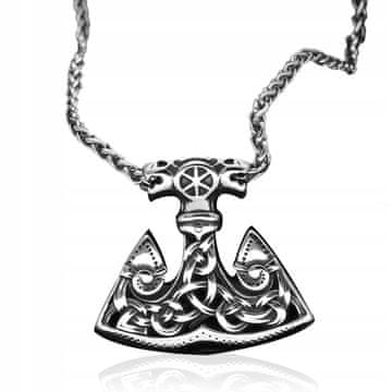 shumee Moška ogrlica THOR'S HAMMER DEBEL Kače Viking 304