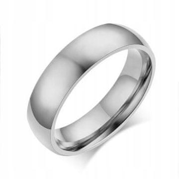 shumee Poročni prstan SILVER Classic STEEL 163
