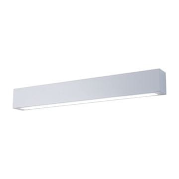 shumee Moderna stenska svetilka za kopalnico nad ogledalom, bela linearna, 63 cm, LED s spremenljivo barvo, 9 W IBROS Light Prestige