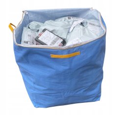 shumee VELIKA TORBA Z UŠESI IN DRŽALOM ZA IGRAČE 3XL 220L OJAČANA KURIRSKA ŠKATLA