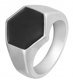 shumee UNISEX Pečatni prstan z gravuro iz jekla 316L EU22 US10