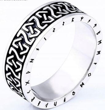 shumee Vikinški pečatni prstan, nordijski amulet, runa 467
